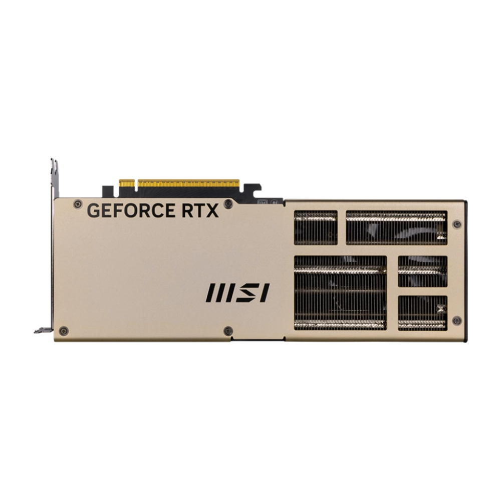 MSI Nvidia Graphic Card RTX 5080 16GB DDR7 Inspire 3X OC Triple Fan view 4